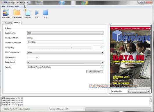 CM PDF Page Extractor