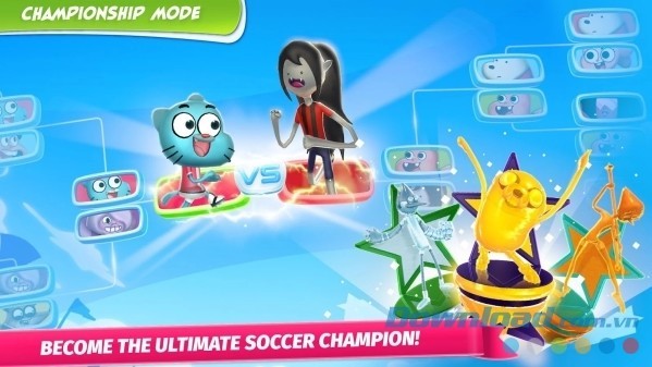 CN Superstar Soccer: Goal! cho Android có nhiều chế độ chơi gây nghiện