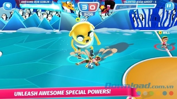 Giải phóng sức mạnh đặc biệt, hạ nhanh đối thủ