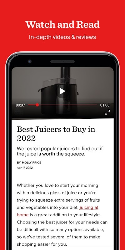 Vừa xem và đọc tin trên CNET