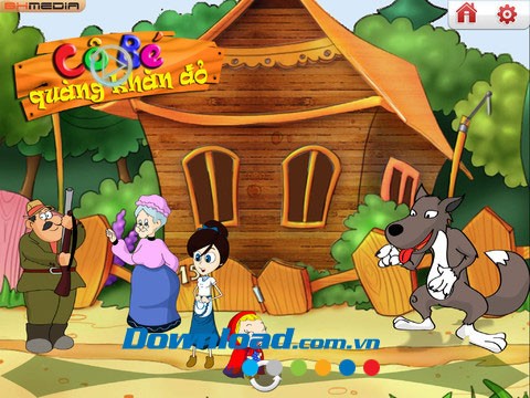 Cô bé quàng khăn đỏ HD for iPad