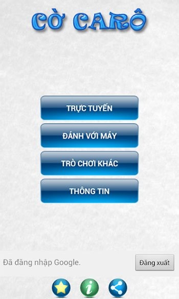 Giao diện Cờ Caro