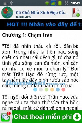 Cô chủ nhỏ xinh đẹp của tôi for Android