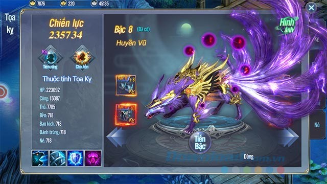 Hệ thống tọa kỵ