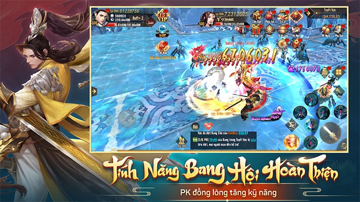 Bang hội trong Cổ Long Kiếm cho iOS