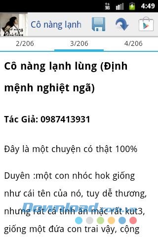 Cô nàng lạnh lùng for Android