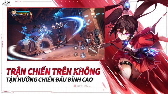 Trận chiến trên không tận hưởng chiến đấu đỉnh cao