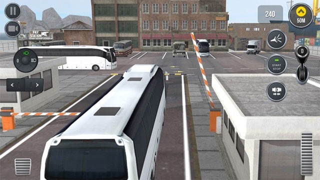 Coach Bus Simulator for iOS kiểm tra kỹ năng lái xe và đậu xe của bạn