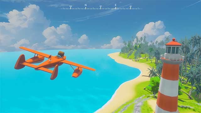 Bay lượn giữa quần đảo ngập tràn ánh nắng