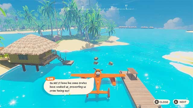 Điều khiển một chiếc máy bay có thể bay trên không và hạ cánh trên mặt nước