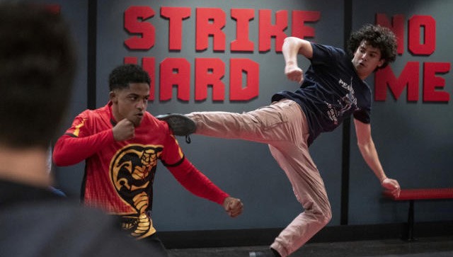 Cobra Kai (TV Series) pha trộn giữa những pha hành động võ thuật đẹp mắt với tình tiết hài hước