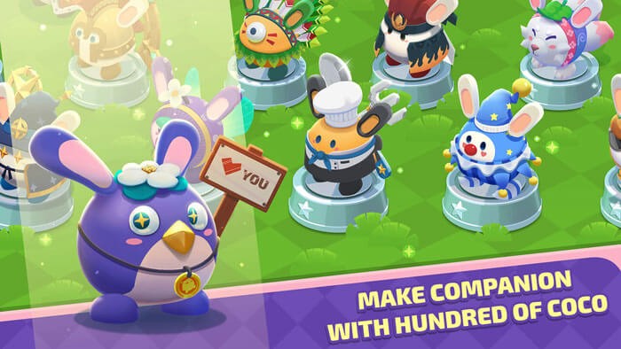 Hàng trăm biến thể nhân vật CoCo