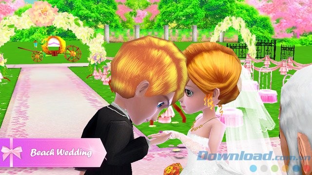 Tiệc cưới bên bờ biển