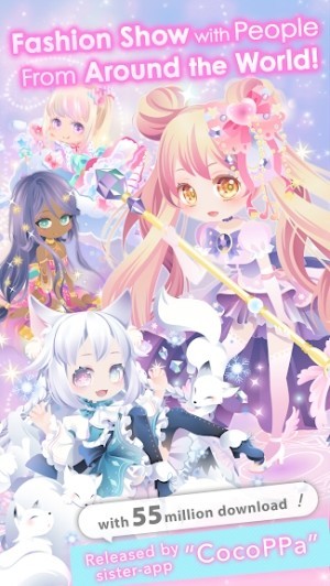 Tham gia trình diễn thời trang với người chơi khắp thế giới trong CocoPPa Play