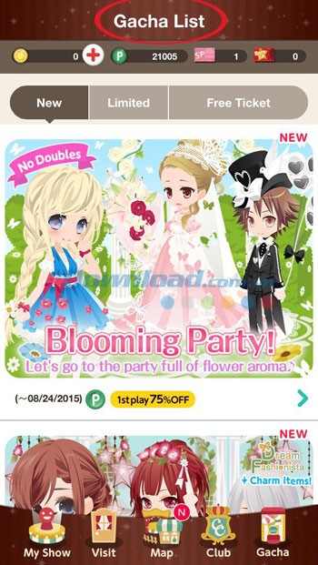 Tham gia sự kiện trong game