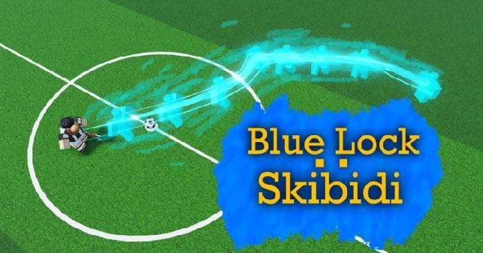 Game Roblox bóng đá kết hợp với yếu tố Skibidi Toilet hài hước - Blue Lock Skibidi