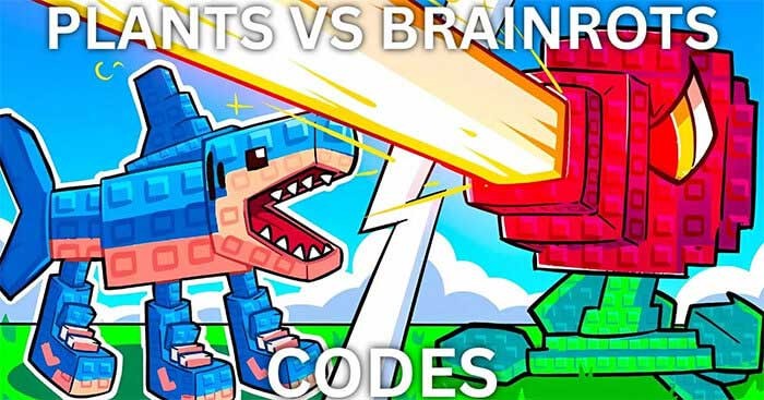 Code Game Plants vs Brainrots & Hướng Dẫn Nhập Code