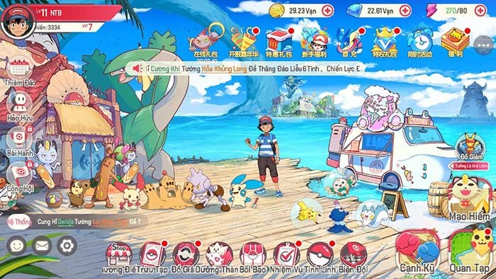 Pocket Incoming là game nhập vai phiêu lưu chủ đề Pokémon