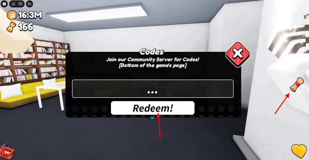 Giao diện đổi code Waste Time