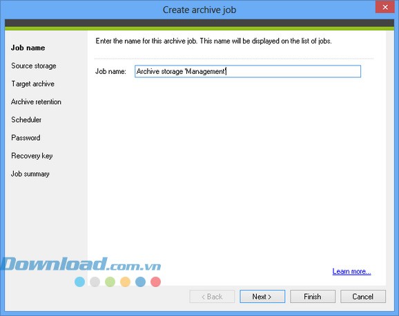 Lưu trữ dữ liệu không giới hạn
