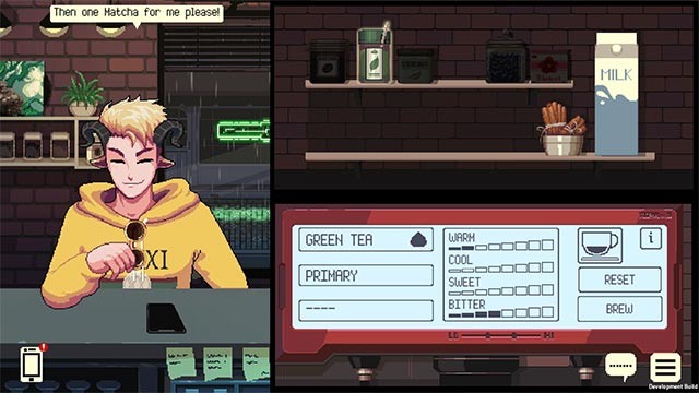 Pha chế và phục vụ đồ uống theo yêu cầu trong Coffee Talk Episode 2: Hibiscus & Butterfly