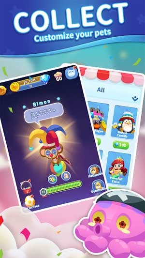 Thu thập và tùy chỉnh thú cưng