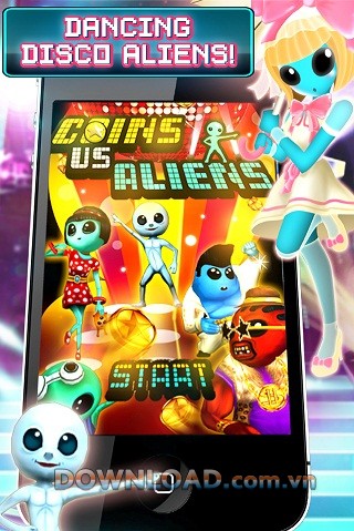 Coins Vs Aliens for Android