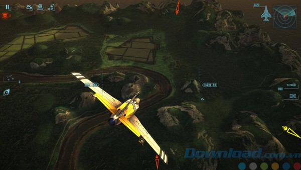 Hạ cánh xuống đường băng