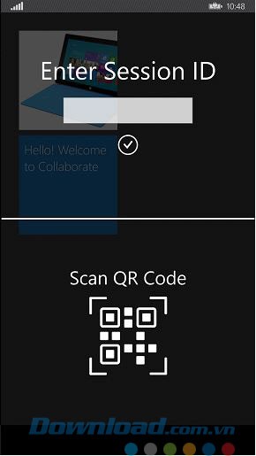 2 cách gia nhập phiên làm việc