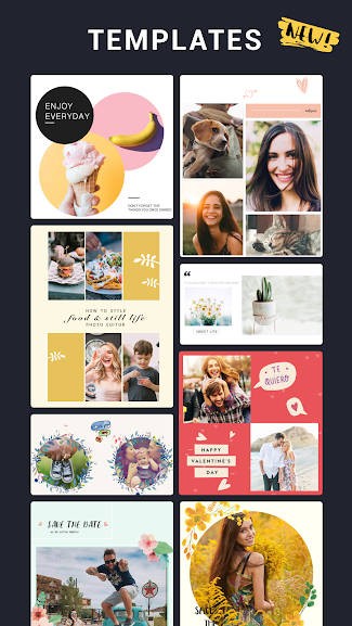 Tạo ảnh ghép mới bằng Collage Maker cho Android