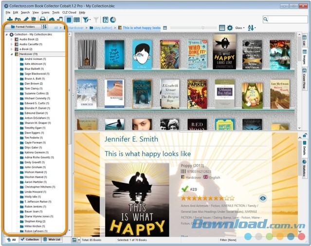 Tạo nhóm sách đơn giản chỉ qua vài nhấp chuột