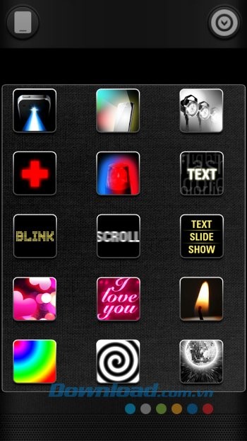 Bộ sưu tập ánh sáng màu của Color Flashlight