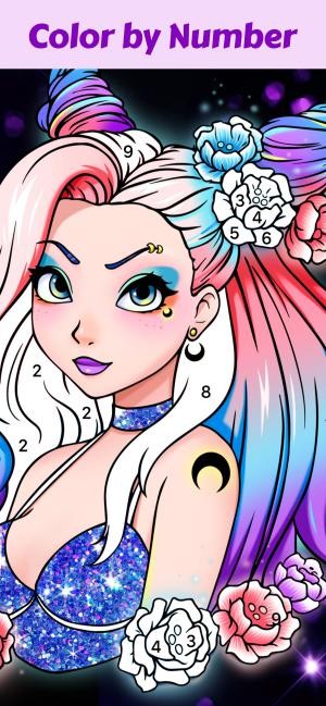 Sách tô màu theo số thú vị Color Fun cho iOS