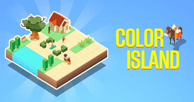 Xây dựng thế giới tí hon của riêng bạn trong game Color Island cho Android