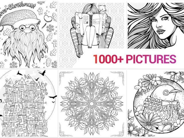 Sách tô màu Color Me có hàng nghìn bức vẽ cực kỳ chi tiết, nghệ thuật để bạn giải trí