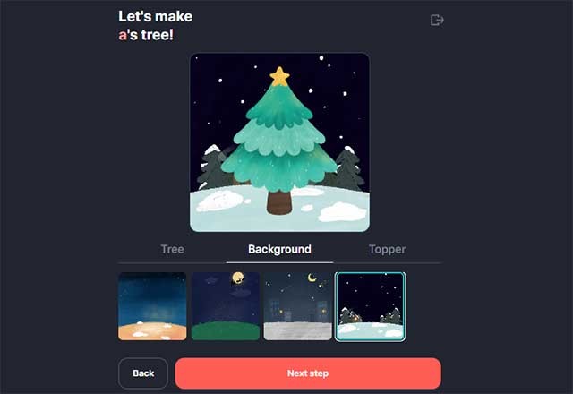 Tự do trang trí cây thông ảo của bạn