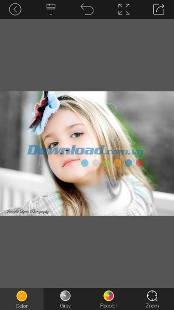 Tô màu ảnh tùy ý