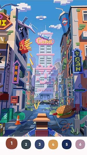 Tranh đầy màu sắc