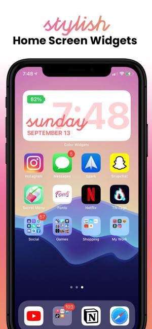 Tạo màn hình Home thật phong cách