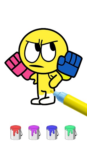 Thỏa sức sáng tạo với màu sắc trong game Coloring ASMR