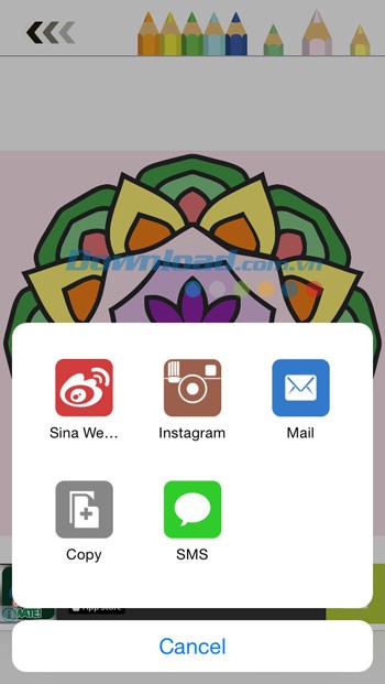 Chia sẻ tranh tô màu Colorme