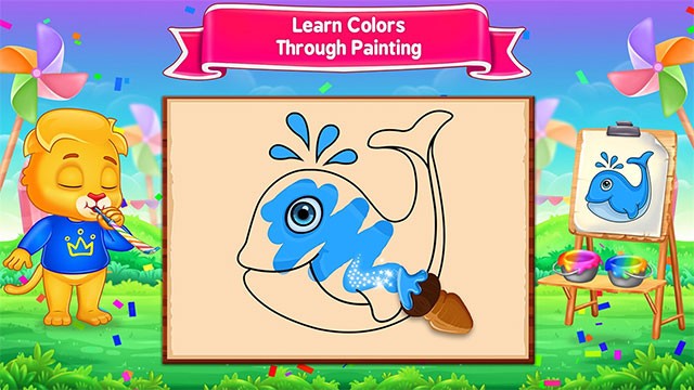 Thư giãn với trò chơi tô màu rực rỡ