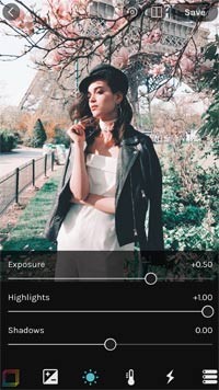 Điều chỉnh vùng sáng và vùng tối