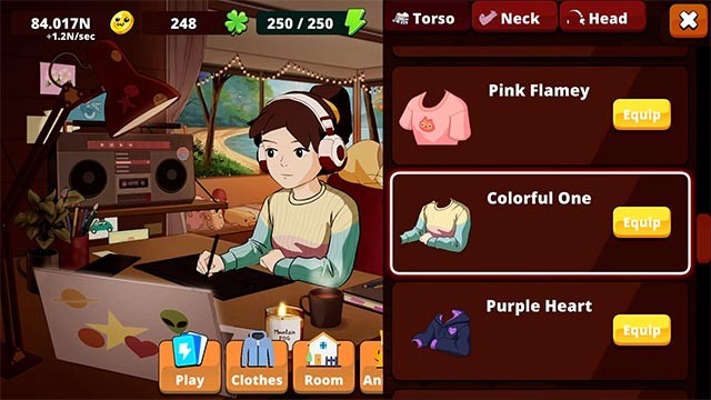 Thay đổi trang phục tùy theo mùa, tâm trạng hoặc phong cách cá nhân