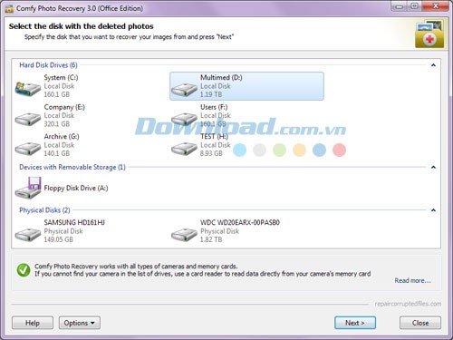 Comfy Photo Recovery