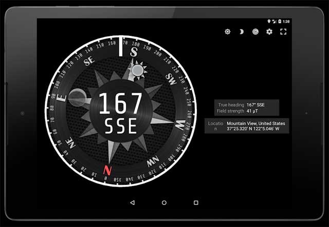 Compass Steel 3D không chứa quảng cáo và có rất nhiều tính năng tiện ích