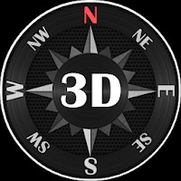 Compass Steel 3D - Free Android Compass App