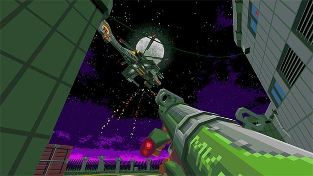 Lối chơi bắn súng góc nhìn thứ nhất kết hợp hành động nhanh của COMPOUND VR