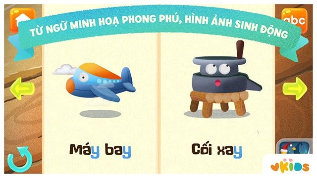 Minh họa phong phú, sinh động cho mỗi chữ cái