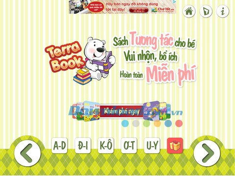 Con ngoan: Bé học chữ cái for iPad